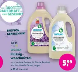 Biomarkt SODASAN Flüssigwaschmittel Angebot