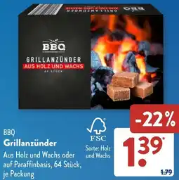 Aldi Süd BBQ Grillanzünder Angebot