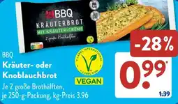 Aldi Süd BBQ Kräuter- oder Knoblauchbrot Angebot