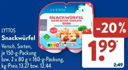 Aldi Süd LYTTOS Snackwürfel Angebot