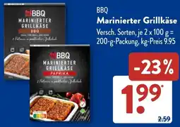 Aldi Süd BBQ Marinierter Grillkäse Angebot