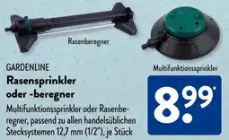 Aldi Süd GARDENLINE Rasensprinkler oder -beregner Angebot