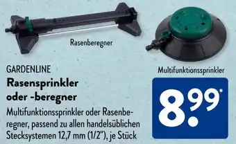 Aldi Süd GARDENLINE Rasensprinkler oder -beregner Angebot