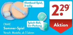 Aldi Süd CRANE Sommer-Spiel Angebot