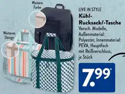 Aldi Süd LIVE IN STYLE Kühl Rucksack/-Tasche Angebot