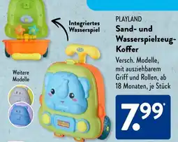 Aldi Süd PLAYLAND Sand- und Wasserspielzeug Koffer Angebot