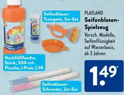 Aldi Süd PLAYLAND Seifenblasen Spielzeug Angebot