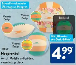 Aldi Süd CRANE Neoprenball Angebot