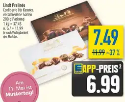 diska Lindt Pralinés Angebot