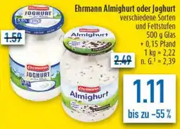 diska Ehrmann Almighurt oder Joghurt Angebot