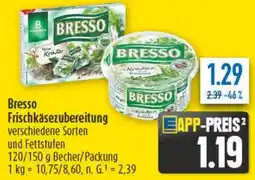 diska Bresso Frischkäsezubereitung Angebot
