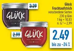 diska Glück Fruchtaufstrich Angebot