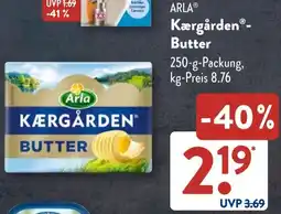 Aldi Süd ARLA Kærgården Butter Angebot