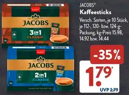 Aldi Süd JACOBS Kaffeesticks Angebot
