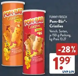 Aldi Süd FUNNY-FRISCH Pom-Bär Crizzlies Angebot