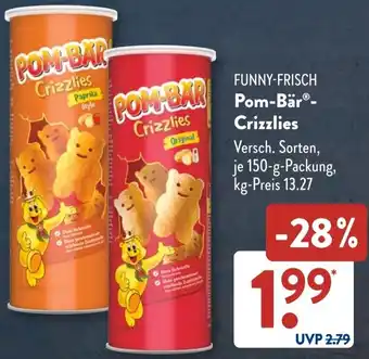 Aldi Süd FUNNY-FRISCH Pom-Bär Crizzlies Angebot