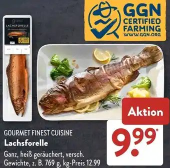 Aldi Süd GOURMET FINEST CUISINE Lachsforelle Angebot
