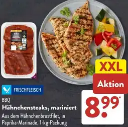 Aldi Süd BBQ Hähnchensteaks, mariniert Angebot