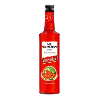 Netto Marken-Discount Echter Nordhäuser Wassermelone 16,0 % vol 0,7 Liter - Inhalt: 6 Flaschen Angebot
