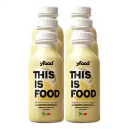 Netto Marken-Discount YFood Drink Smooth Vanilla 500 ml, 6er Pack Angebot