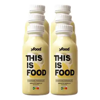 Netto Marken-Discount YFood Drink Smooth Vanilla 500 ml, 6er Pack Angebot