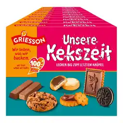 Netto Marken-Discount Griesson Unsere Kekszeit 397 g, 9er Pack Angebot