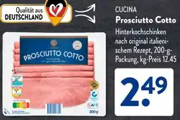 Aldi Süd CUCINA Prosciutto Cotto Angebot