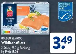 Aldi Süd GOLDEN SEAFOOD Wildlachsfilets Angebot