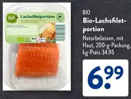 Aldi Süd Bio-Lachsfiletportion Angebot