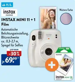 Aldi Süd INSTAX MINI 11 +1 Film Angebot