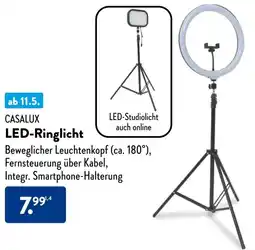 Aldi Süd CASALUX LED-Ringlicht Angebot