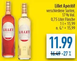 diska Lillet Apéritif Angebot