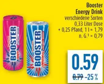 diska Booster Energy Drink Angebot