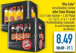 diska Vita Cola oder Limo Orange Angebot