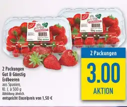 diska Gut & Günstig Erdbeeren Angebot