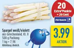 diska Spargel weiß/violett Angebot