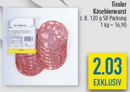 diska Tiroler Käsebierwurst Angebot