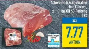 diska Schweine Nackenbraten Angebot