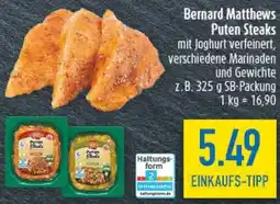 diska Bernard Matthews Puten Steaks Angebot