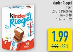 diska Kinder Riegel Angebot