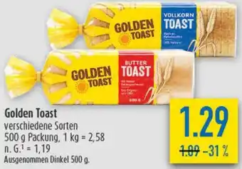 diska Golden Toast Angebot