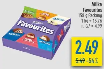 diska Milka Favourites Angebot