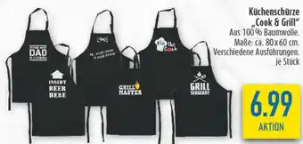 diska Küchenschürze Cook & Grill Angebot