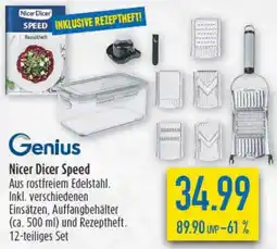 diska Genius Nicer Dicer Speed Angebot