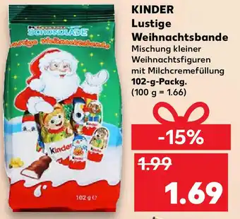 Kaufland Kinder Lustige Weihnachtsbande 102g Angebot