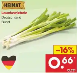Netto Marken-Discount HEIMAT Lauchzwiebeln Angebot