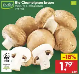 Netto Marken-Discount Bio Champignon braun Angebot