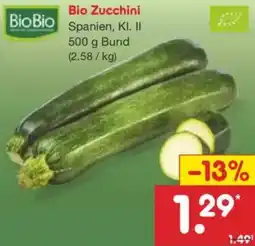 Netto Marken-Discount Bio Zucchini Angebot