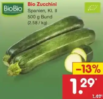 Netto Marken-Discount Bio Zucchini Angebot
