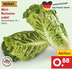 Netto Marken-Discount HEIMAT Mini-Romanasalat Angebot